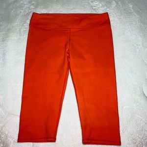 Fabletics capris  size large Orange